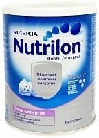 Смесь молочная, Нутрилон 400 г Пепти Аллергия с пребиотиками с рождения