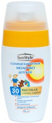 Молочко солнцезащитное детское, SunStyle (СанСтайл) 100 мл SPF 30