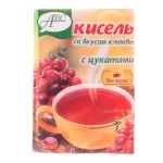 Кисель, АВС 30 г Ягодка со вкусом клюквы с цукатами