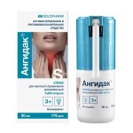 Ангидак, спрей для местного применения дозированный 0.255 мг/доза 30 мл (176 доз) 1 шт флаконы